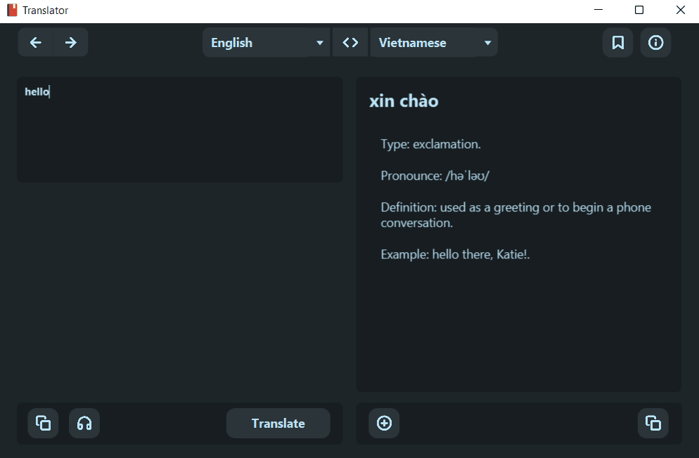 Dictionary