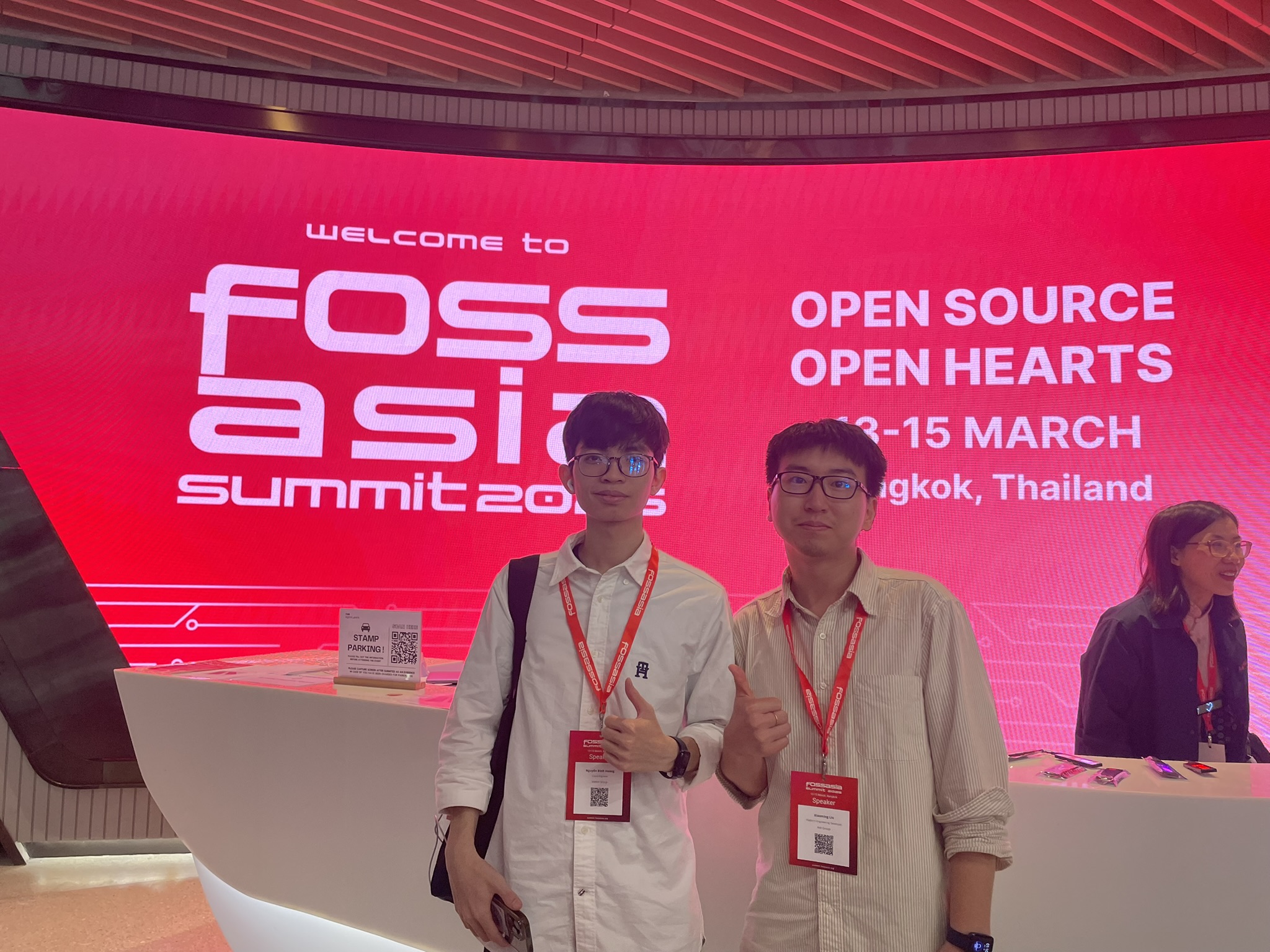 Me and Xiaoming at The True Digital Park