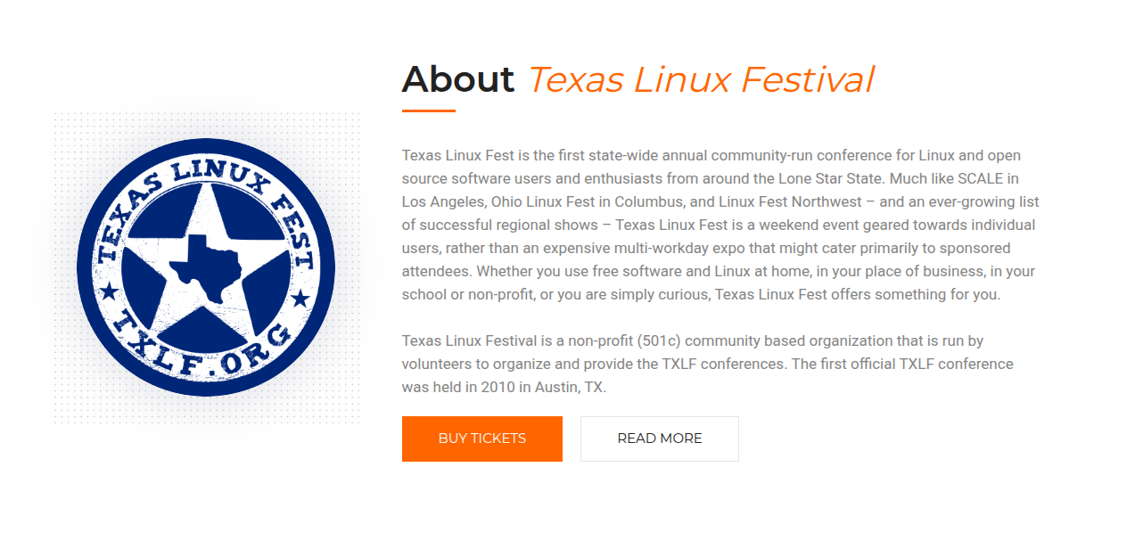 Texas Linux Festival 2025