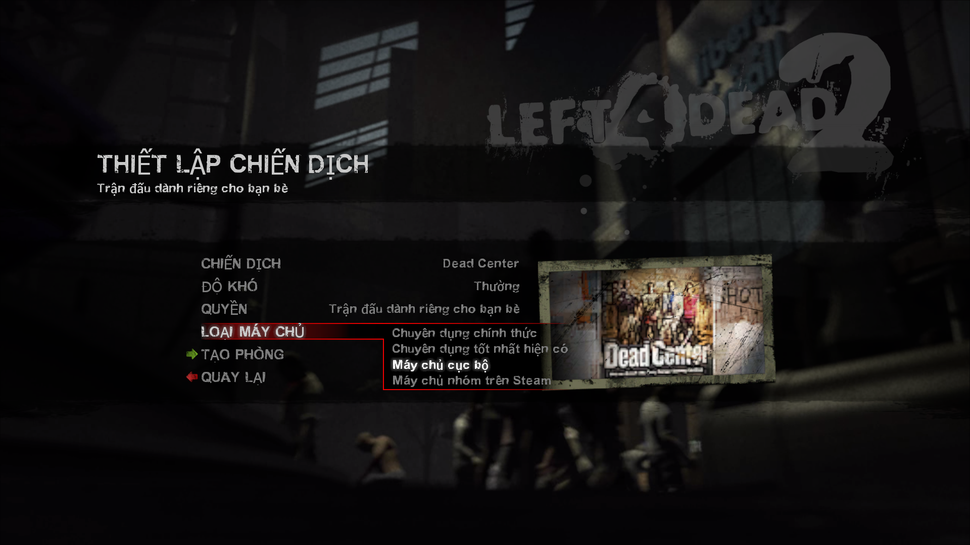 Create lobby
